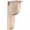 Ekena Millwork Crestline Smooth Corbel w/Backplate, Douglas Fir, 5 1/2"W x 12"D x 24"H COR06X12X24CRE01SDF - alternate 1